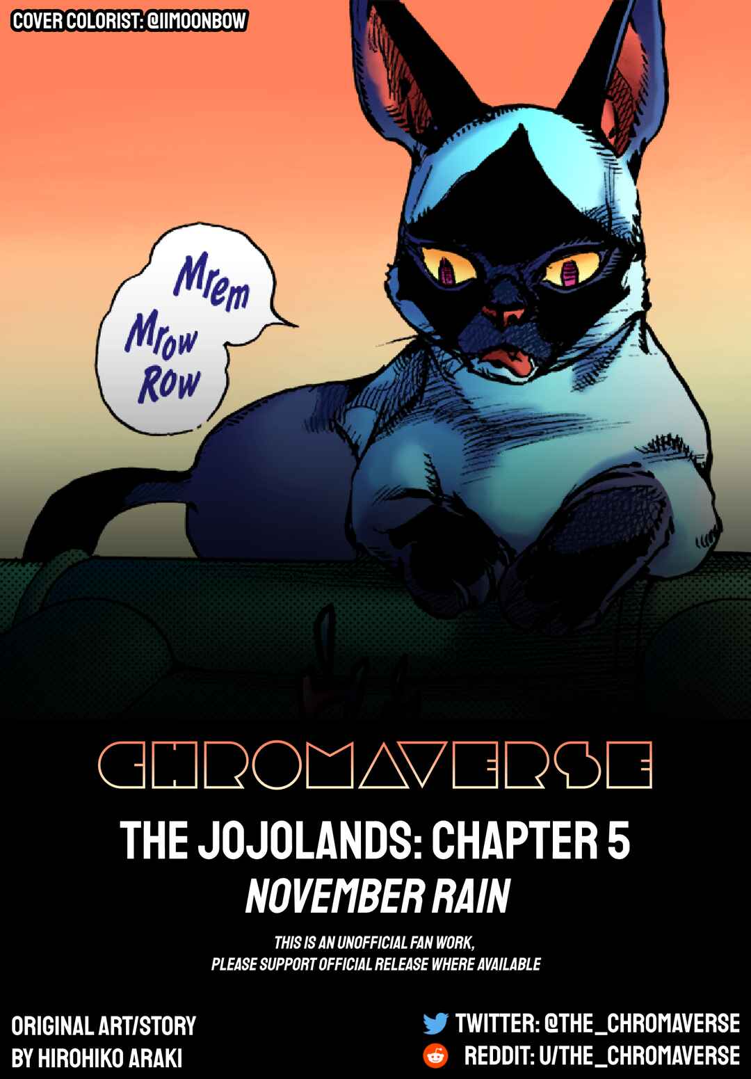 Page 1 Chapter 5 JoJos Bizarre Adventure Part 9 - The JOJOLands (Fan-Colored)
