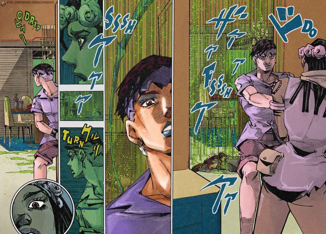 Page 12 Chapter 5 JoJos Bizarre Adventure Part 9 - The JOJOLands (Fan-Colored)