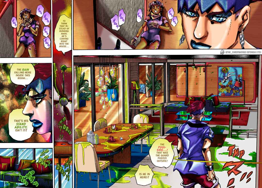Page 13 Chapter 5 JoJos Bizarre Adventure Part 9 - The JOJOLands (Fan-Colored)
