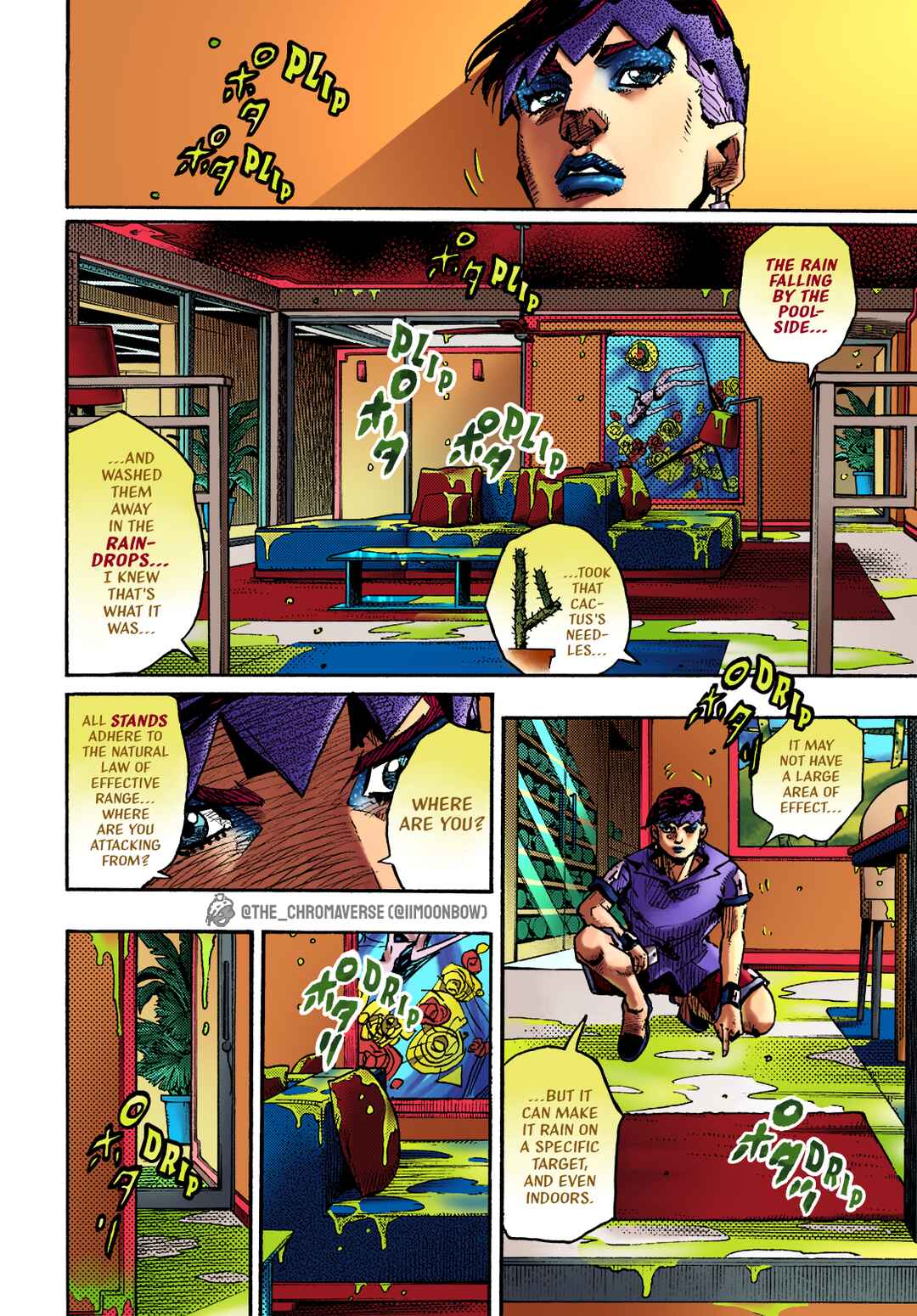 Page 14 Chapter 5 JoJos Bizarre Adventure Part 9 - The JOJOLands (Fan-Colored)