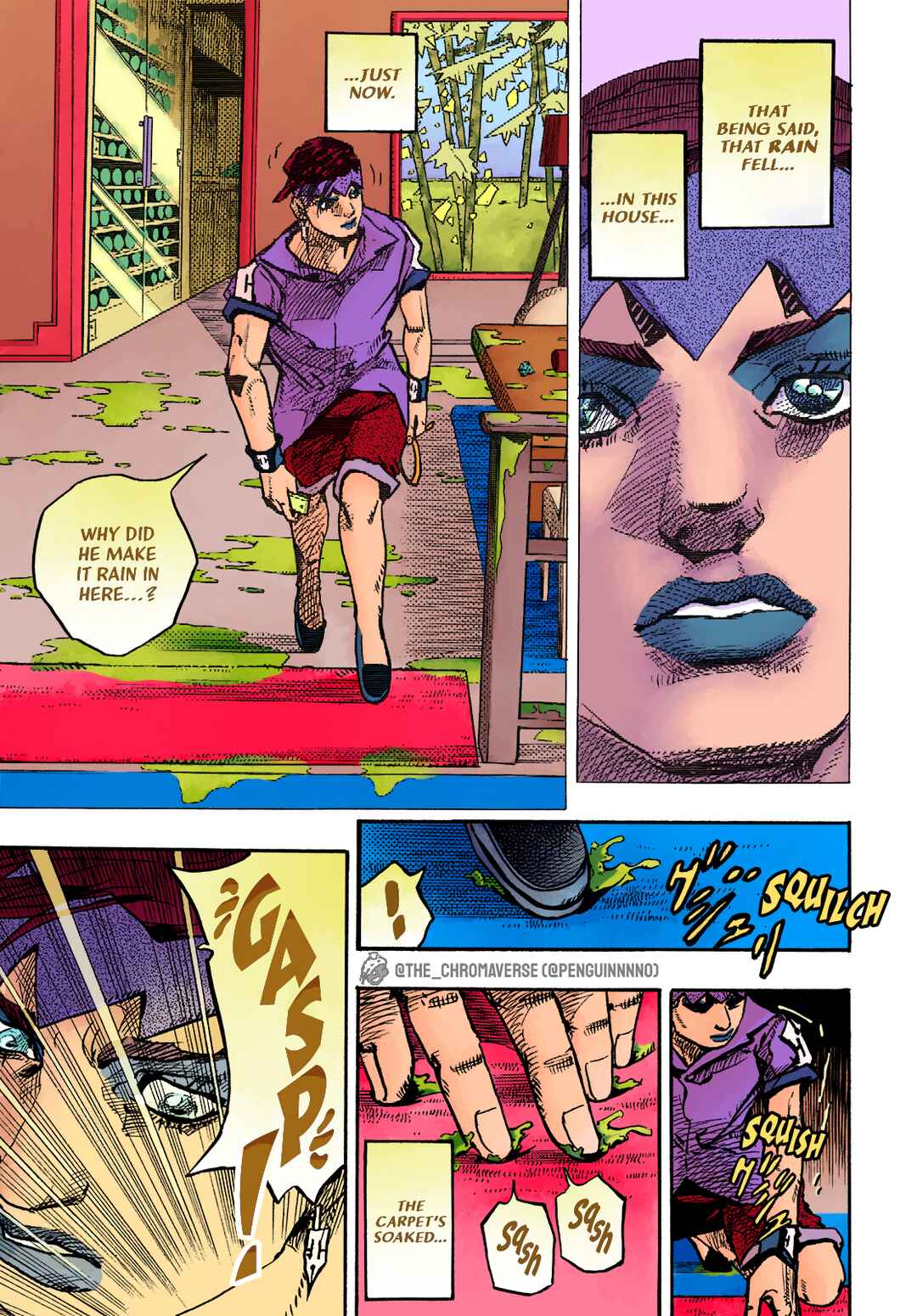 Page 15 Chapter 5 JoJos Bizarre Adventure Part 9 - The JOJOLands (Fan-Colored)
