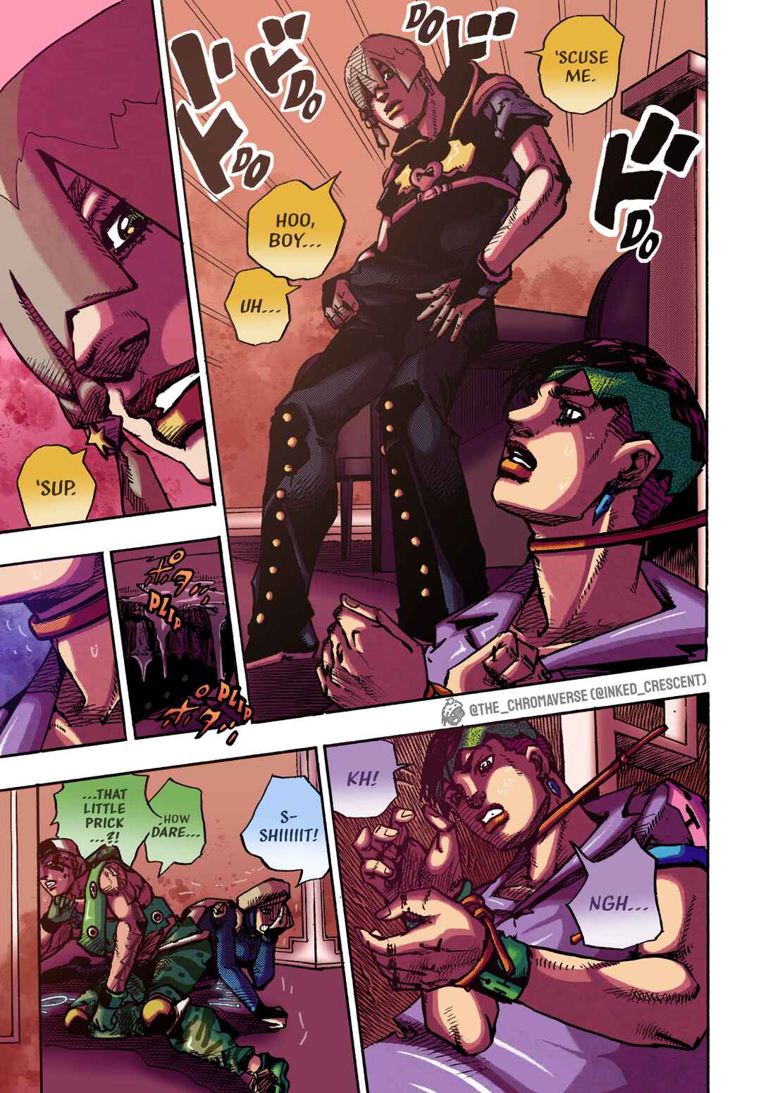 Page 18 Chapter 5 JoJos Bizarre Adventure Part 9 - The JOJOLands (Fan-Colored)