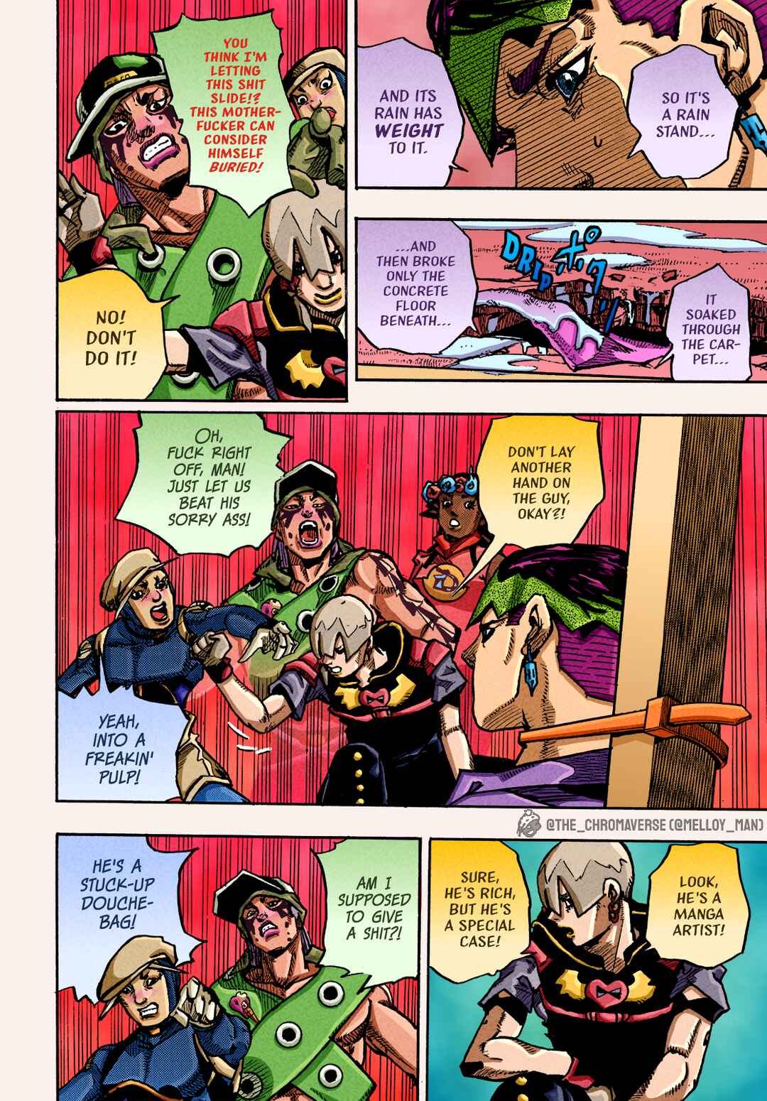 Page 19 Chapter 5 JoJos Bizarre Adventure Part 9 - The JOJOLands (Fan-Colored)