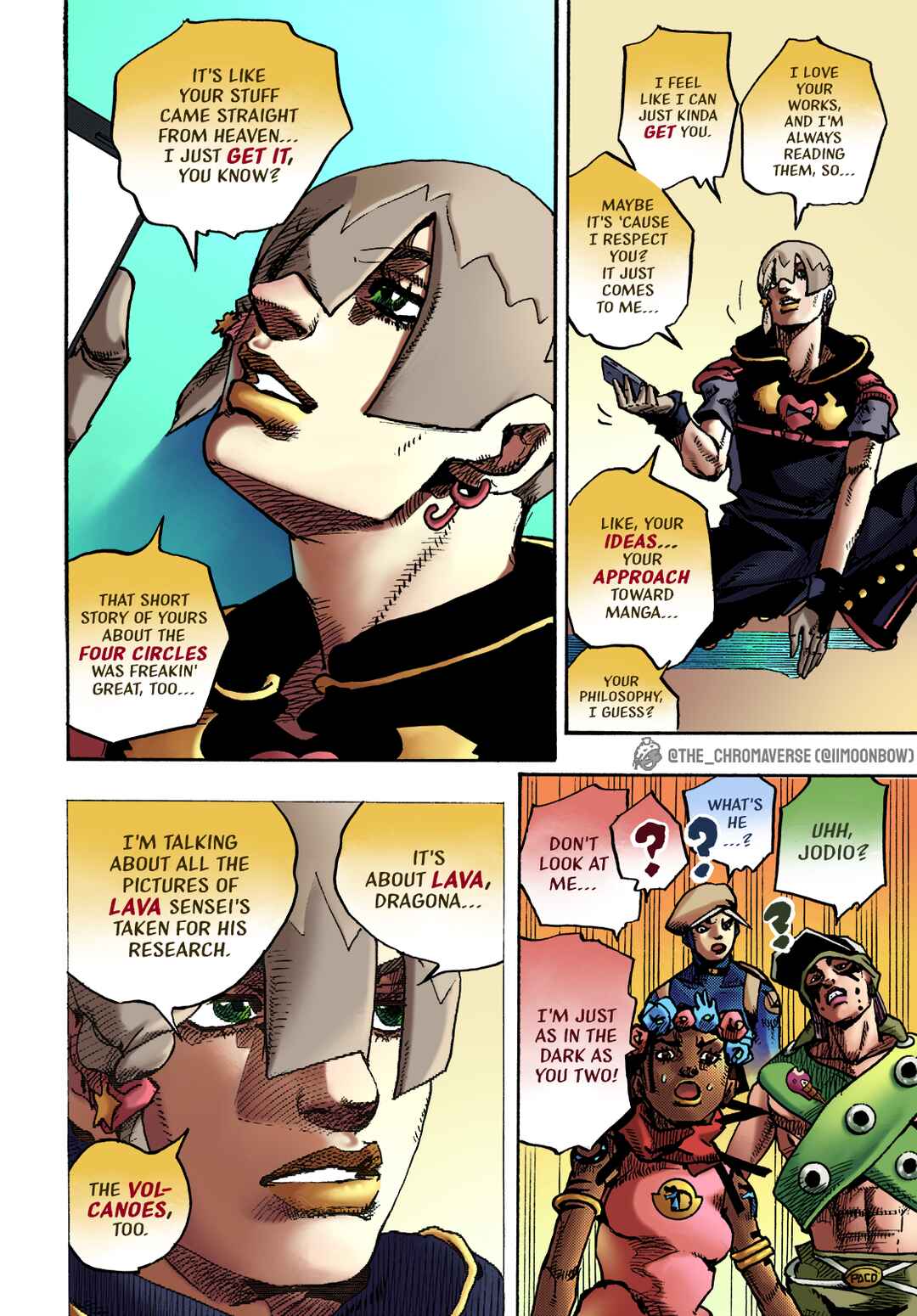 Page 25 Chapter 5 JoJos Bizarre Adventure Part 9 - The JOJOLands (Fan-Colored)