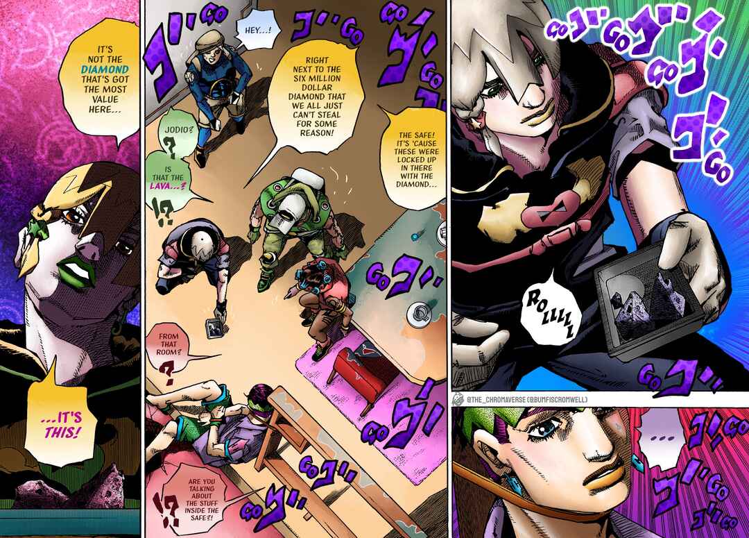 Page 27 Chapter 5 JoJos Bizarre Adventure Part 9 - The JOJOLands (Fan-Colored)