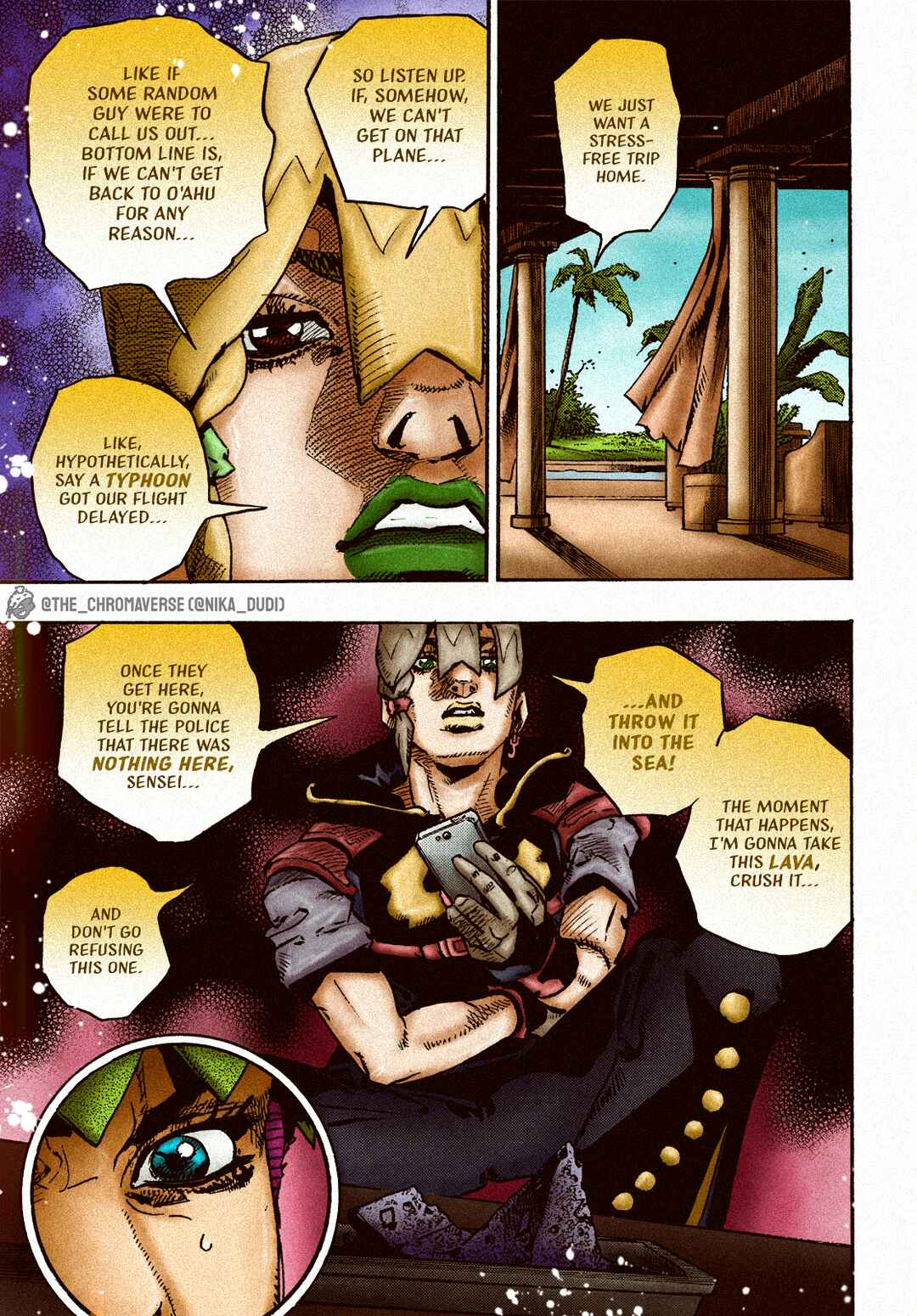 Page 29 Chapter 5 JoJos Bizarre Adventure Part 9 - The JOJOLands (Fan-Colored)