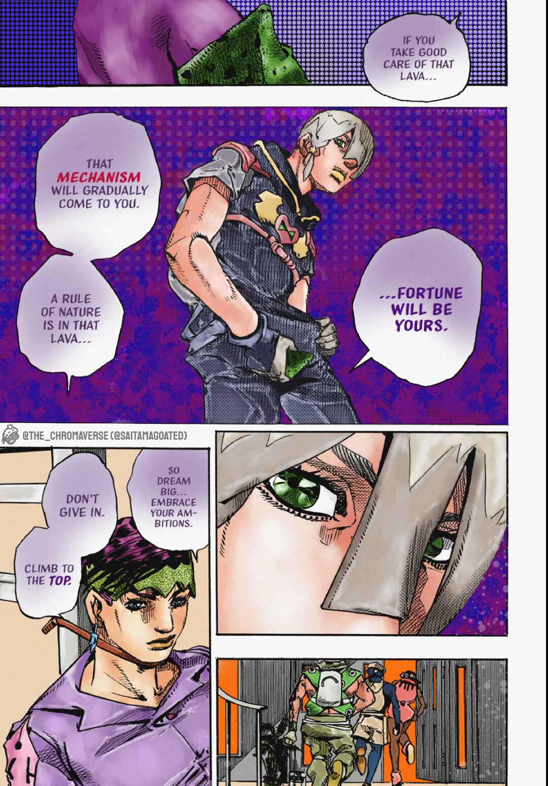 Page 35 Chapter 5 JoJos Bizarre Adventure Part 9 - The JOJOLands (Fan-Colored)