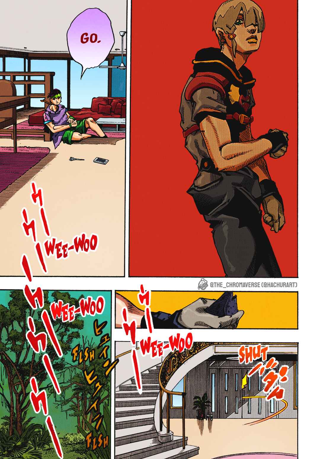 Page 37 Chapter 5 JoJos Bizarre Adventure Part 9 - The JOJOLands (Fan-Colored)
