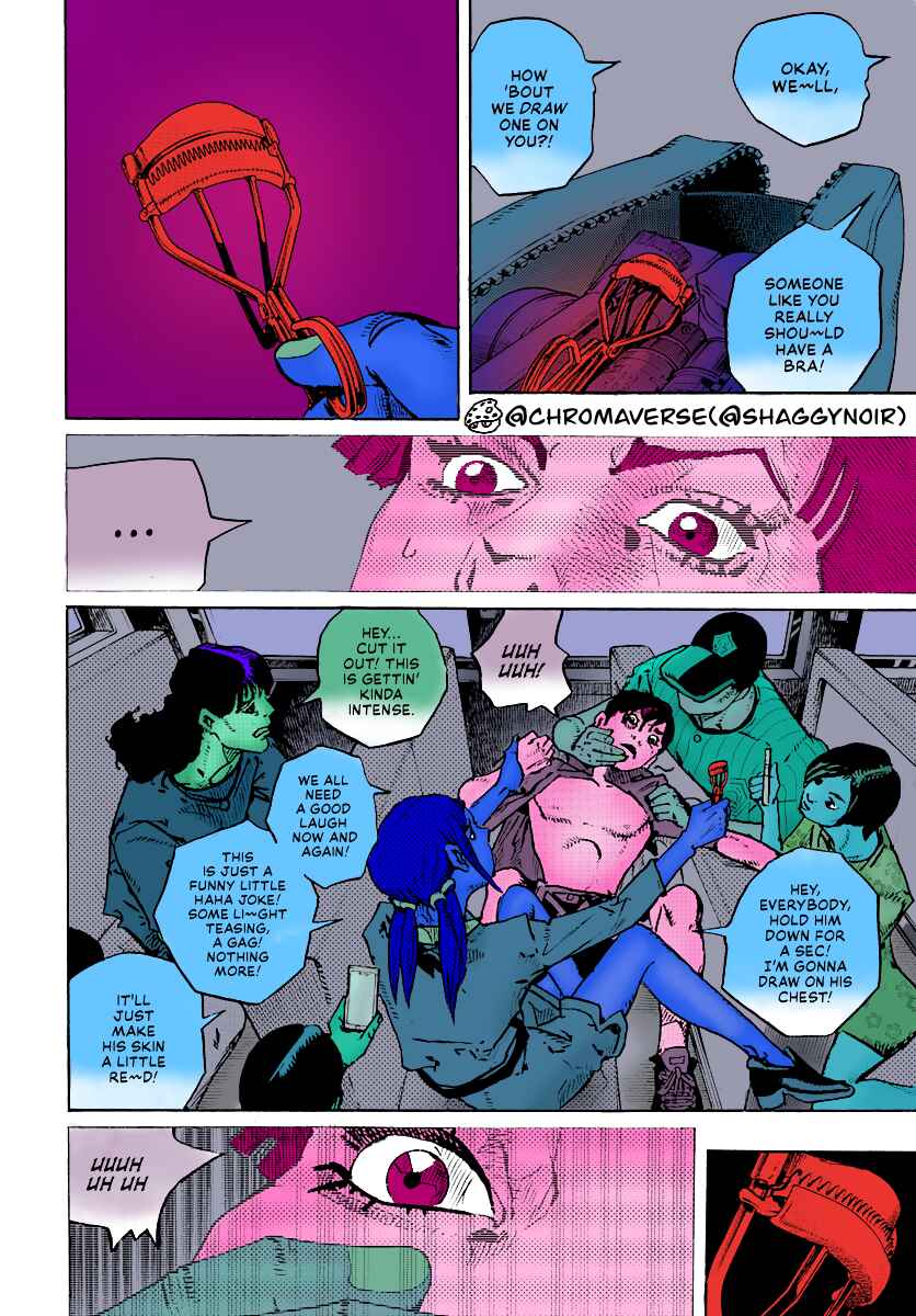 Page 11 Chapter 13 JoJos Bizarre Adventure Part 9 - The JOJOLands (Fan-Colored)
