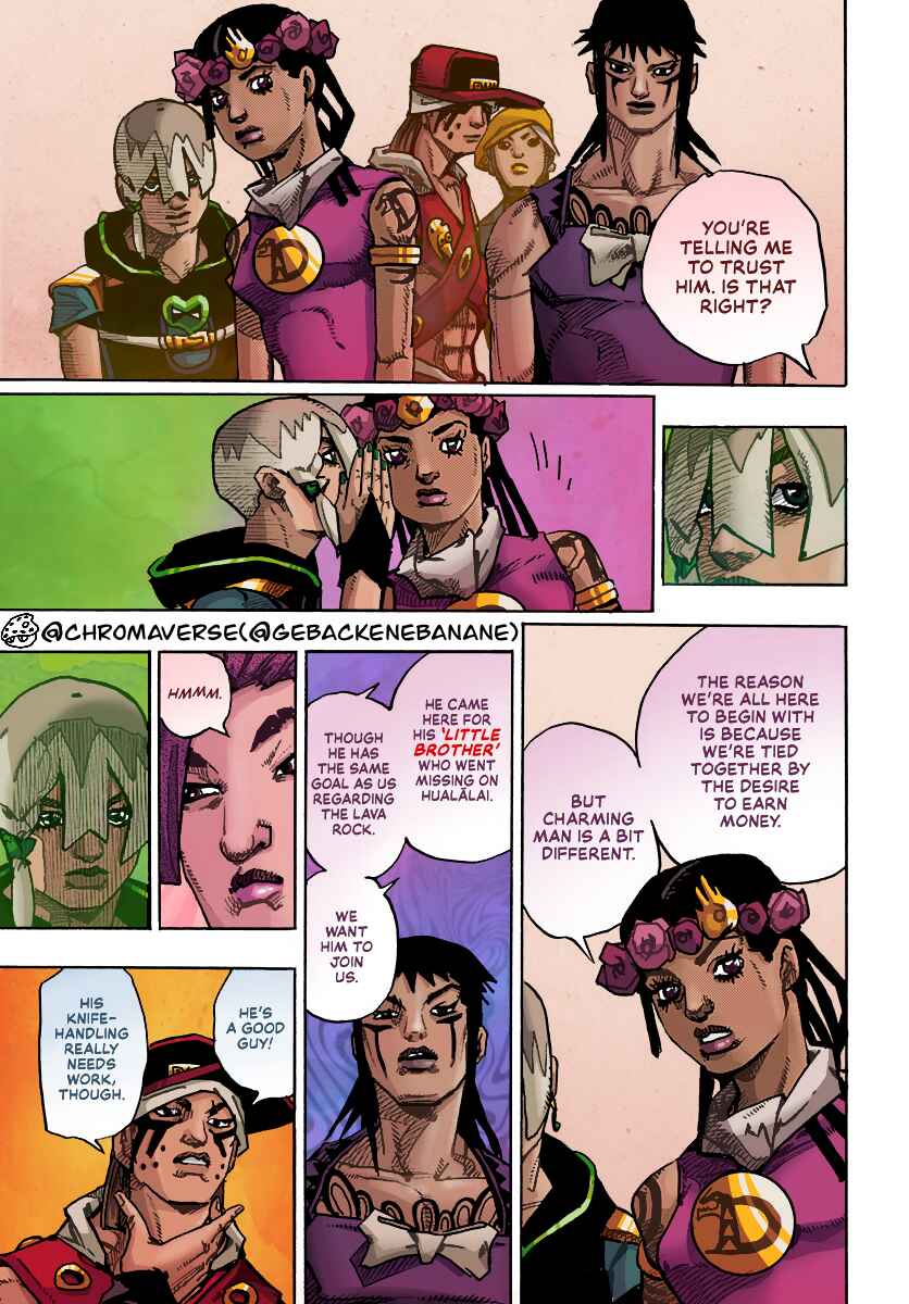 Page 36 Chapter 13 JoJos Bizarre Adventure Part 9 - The JOJOLands (Fan-Colored)