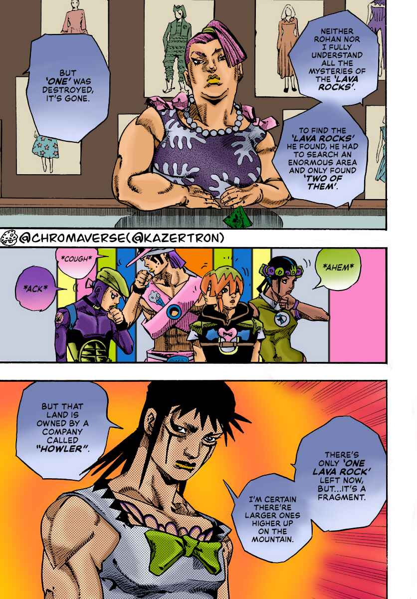 Page 38 Chapter 13 JoJos Bizarre Adventure Part 9 - The JOJOLands (Fan-Colored)