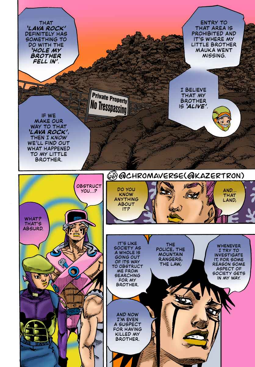 Page 39 Chapter 13 JoJos Bizarre Adventure Part 9 - The JOJOLands (Fan-Colored)