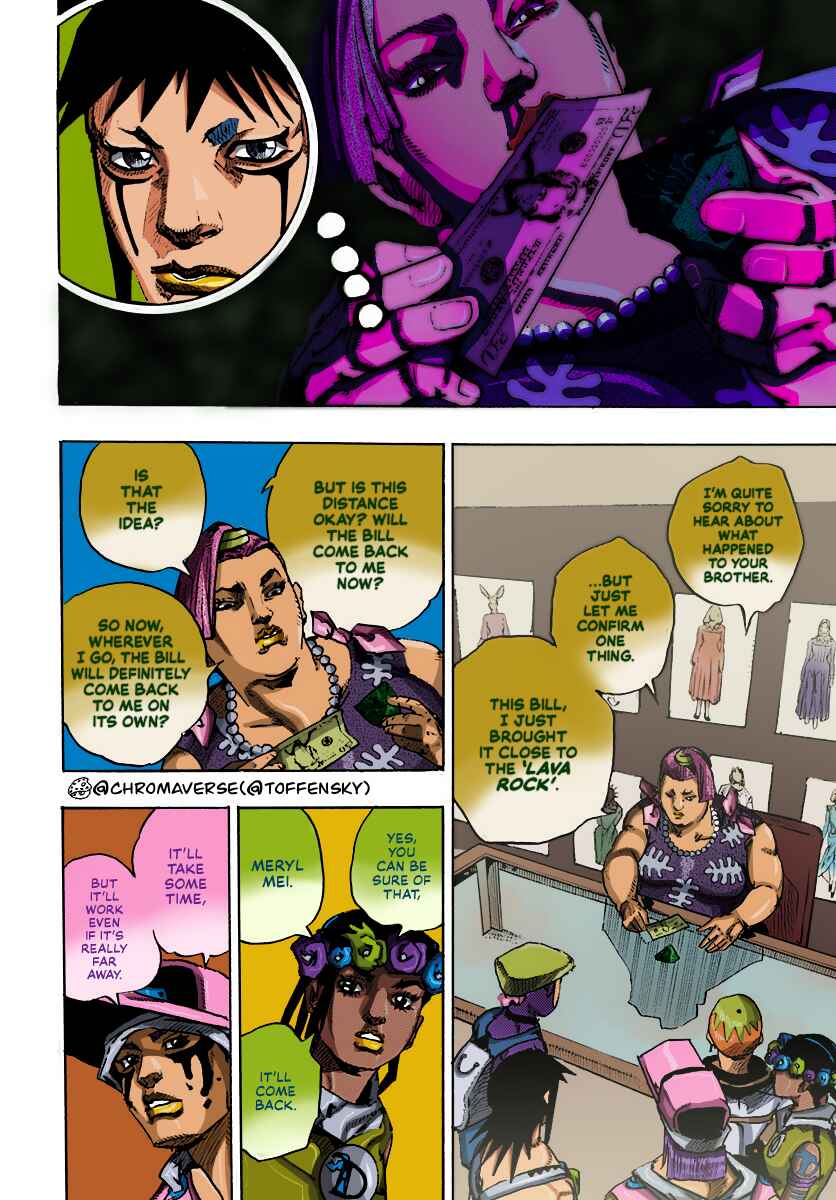 Page 41 Chapter 13 JoJos Bizarre Adventure Part 9 - The JOJOLands (Fan-Colored)