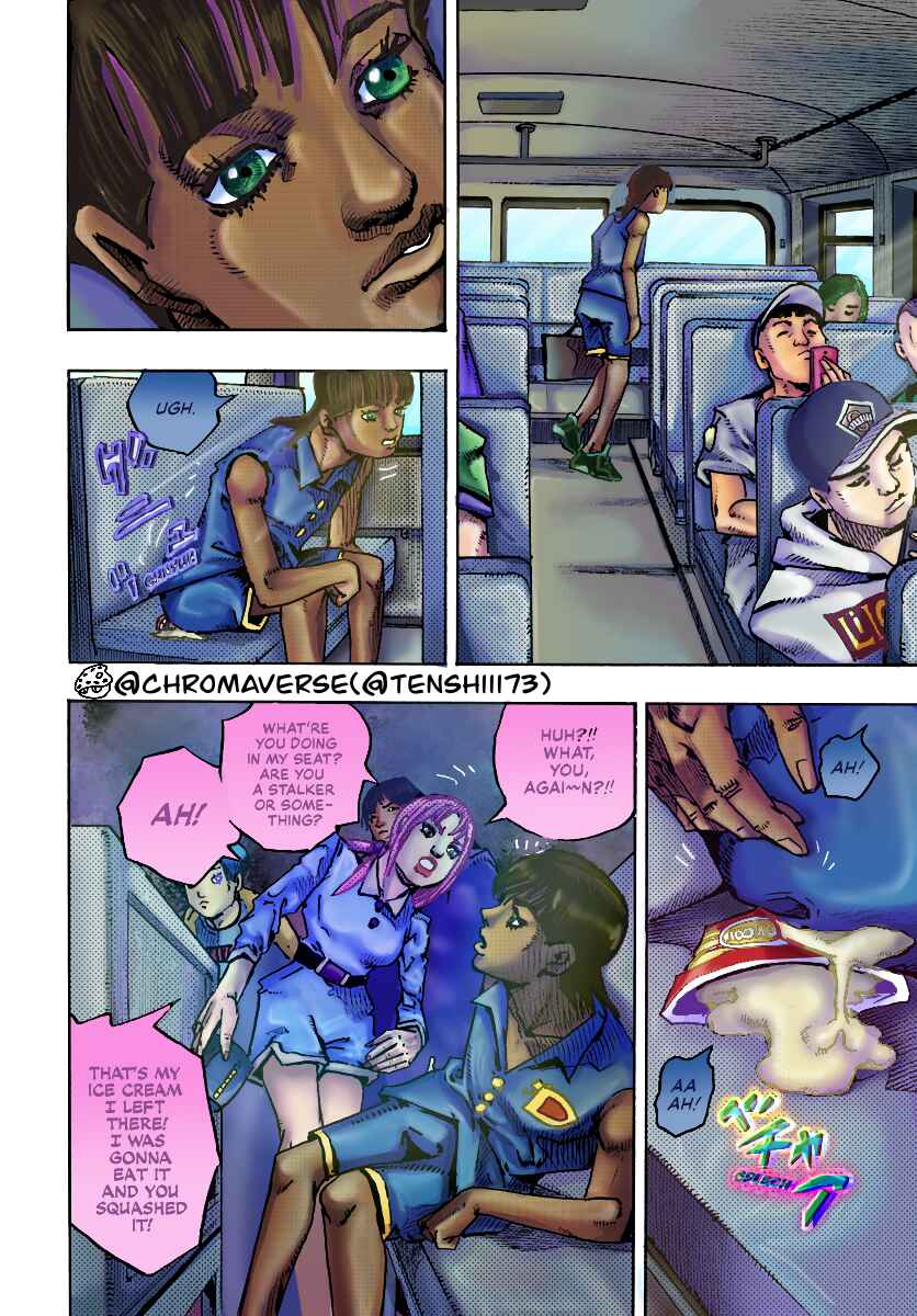 Page 7 Chapter 13 JoJos Bizarre Adventure Part 9 - The JOJOLands (Fan-Colored)