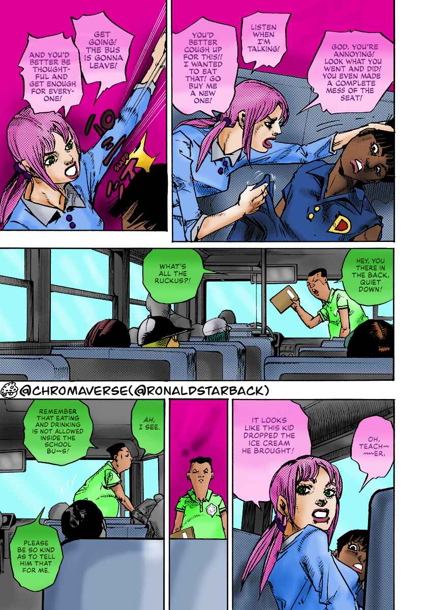 Page 8 Chapter 13 JoJos Bizarre Adventure Part 9 - The JOJOLands (Fan-Colored)