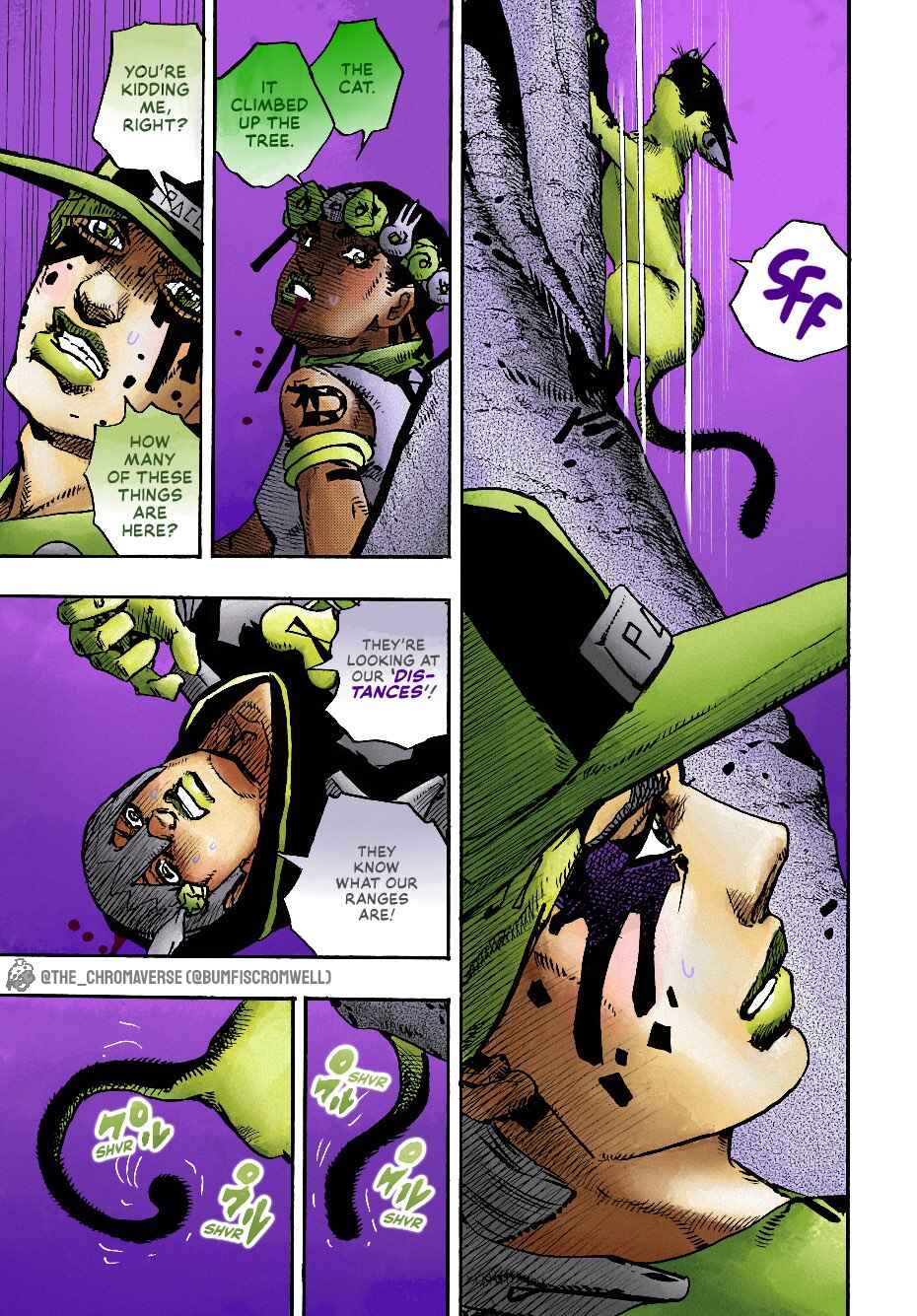 Page 11 Chapter 7 JoJos Bizarre Adventure Part 9 - The JOJOLands (Fan-Colored)