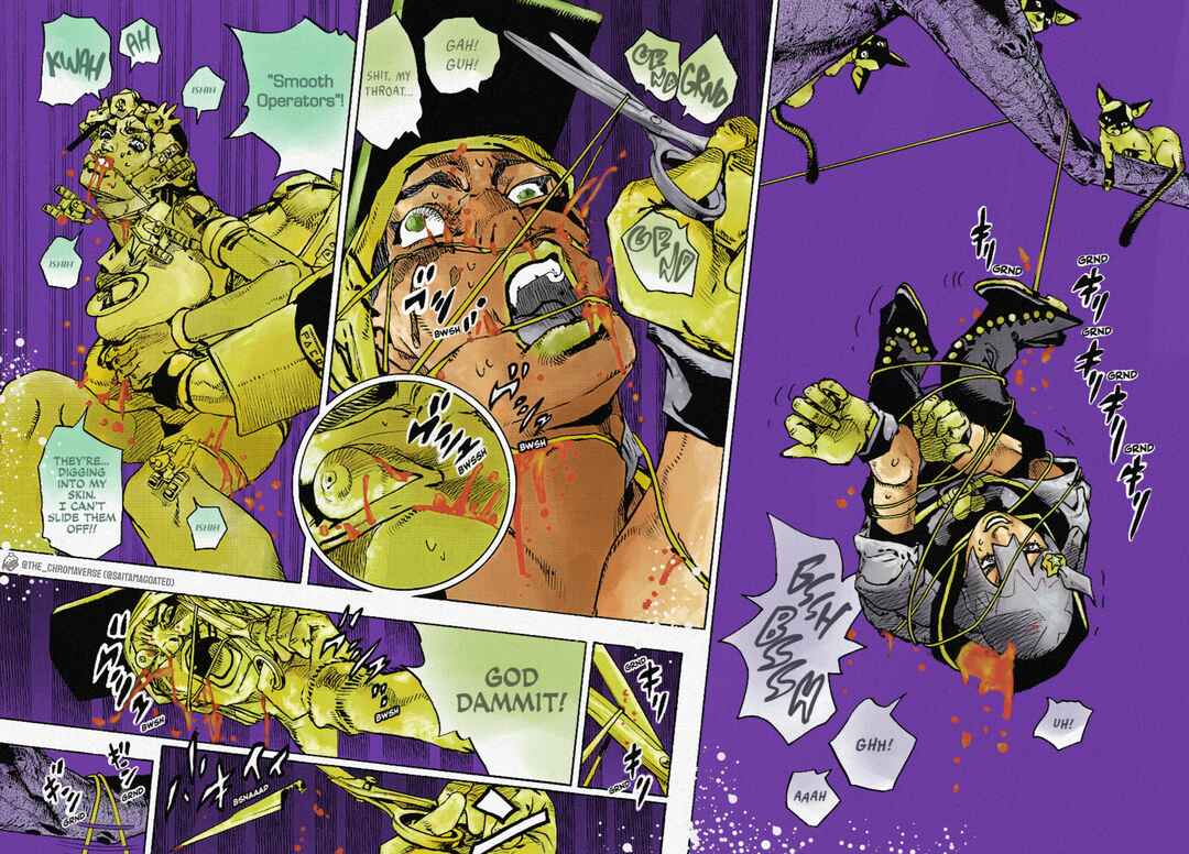 Page 14 Chapter 7 JoJos Bizarre Adventure Part 9 - The JOJOLands (Fan-Colored)