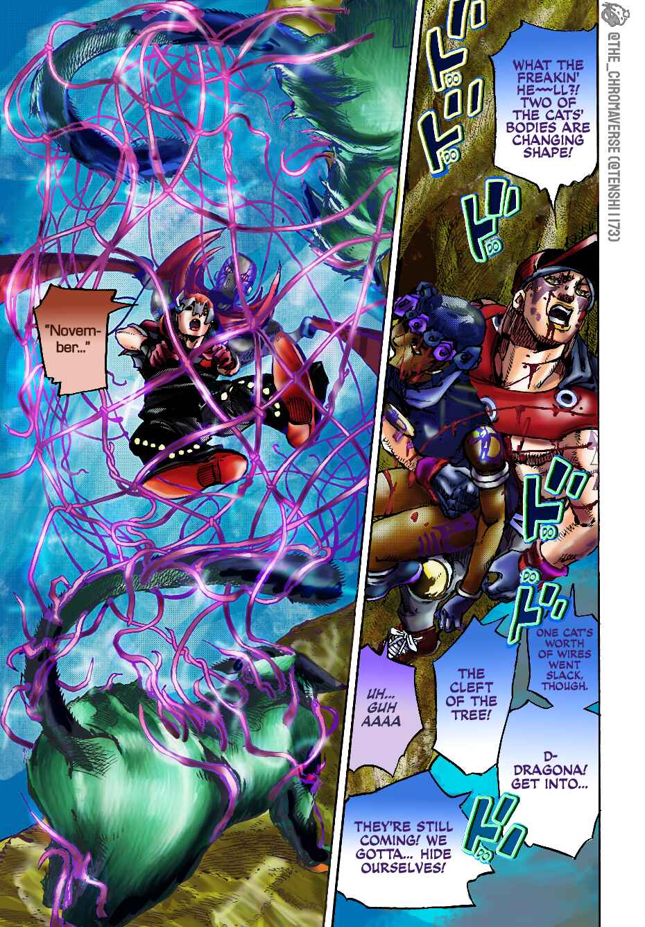 Page 20 Chapter 7 JoJos Bizarre Adventure Part 9 - The JOJOLands (Fan-Colored)