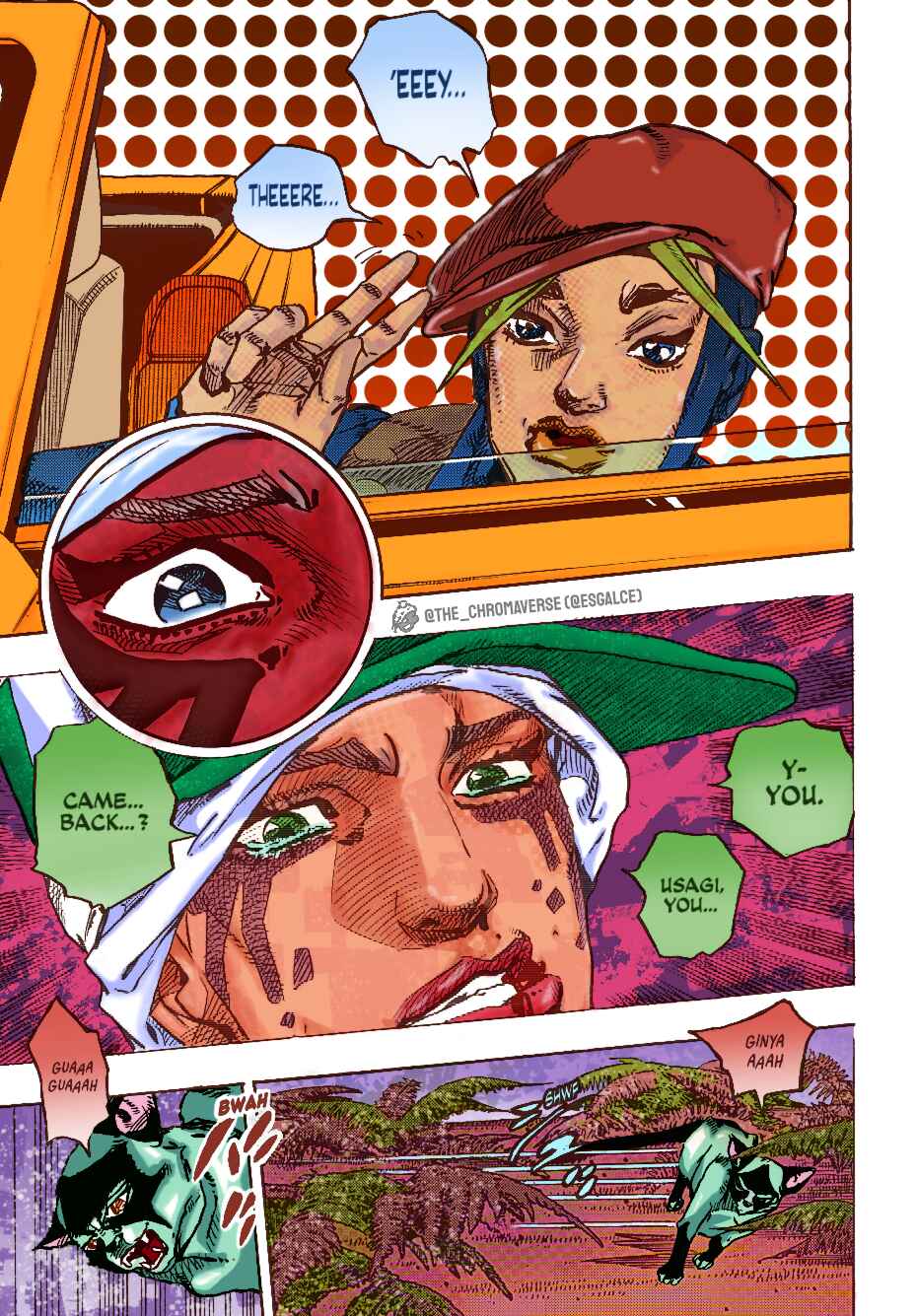 Page 25 Chapter 7 JoJos Bizarre Adventure Part 9 - The JOJOLands (Fan-Colored)