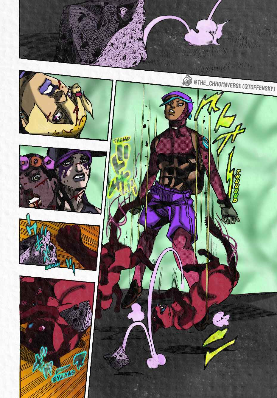 Page 33 Chapter 7 JoJos Bizarre Adventure Part 9 - The JOJOLands (Fan-Colored)