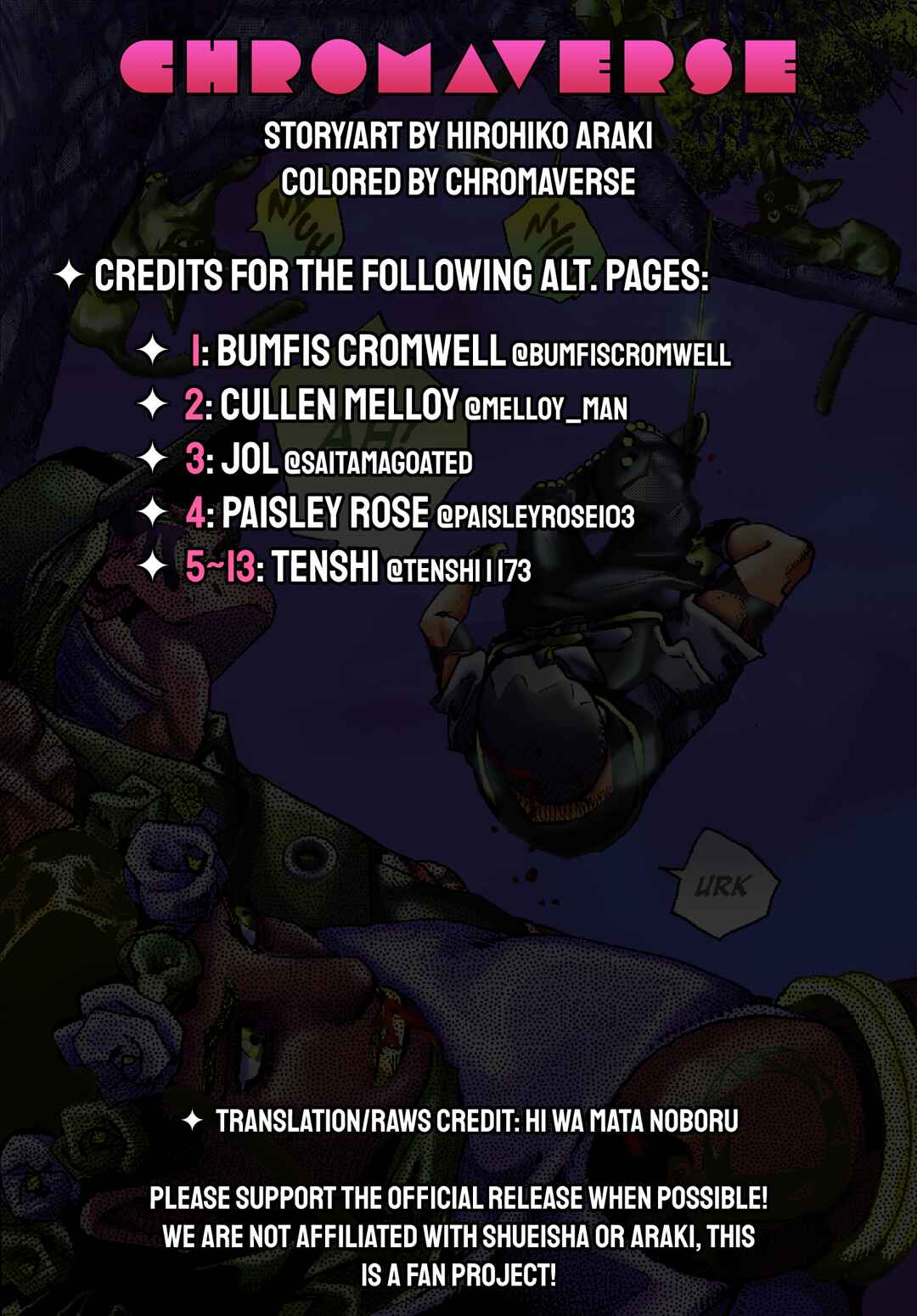 Page 38 Chapter 7 JoJos Bizarre Adventure Part 9 - The JOJOLands (Fan-Colored)