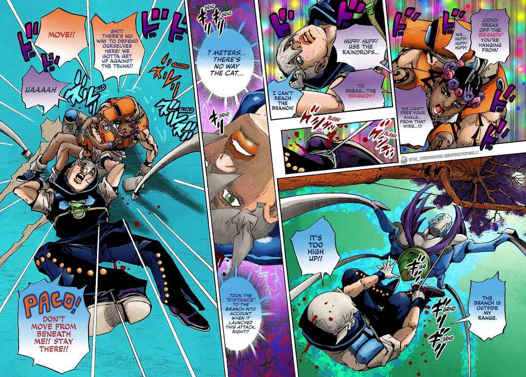 Page 6 Chapter 7 JoJos Bizarre Adventure Part 9 - The JOJOLands (Fan-Colored)
