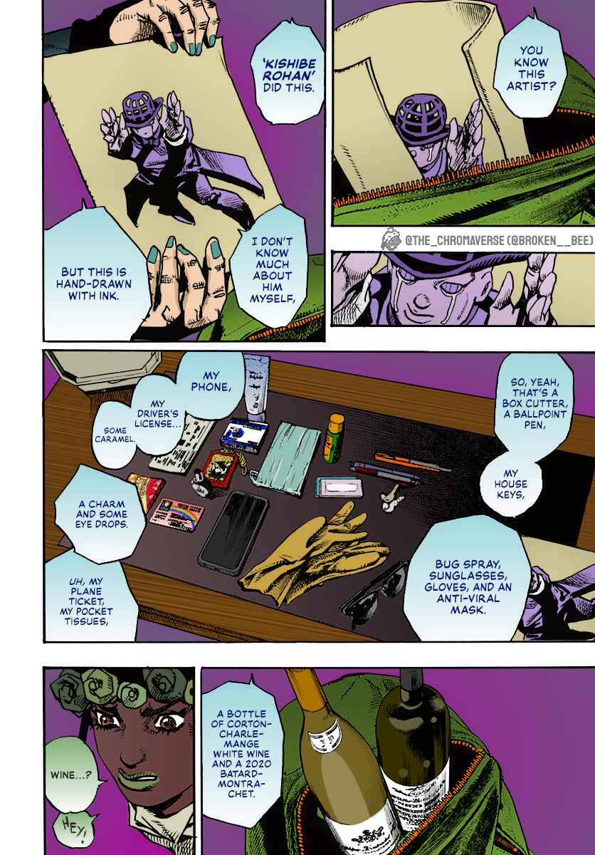 Page 12 Chapter 9 JoJos Bizarre Adventure Part 9 - The JOJOLands (Fan-Colored)