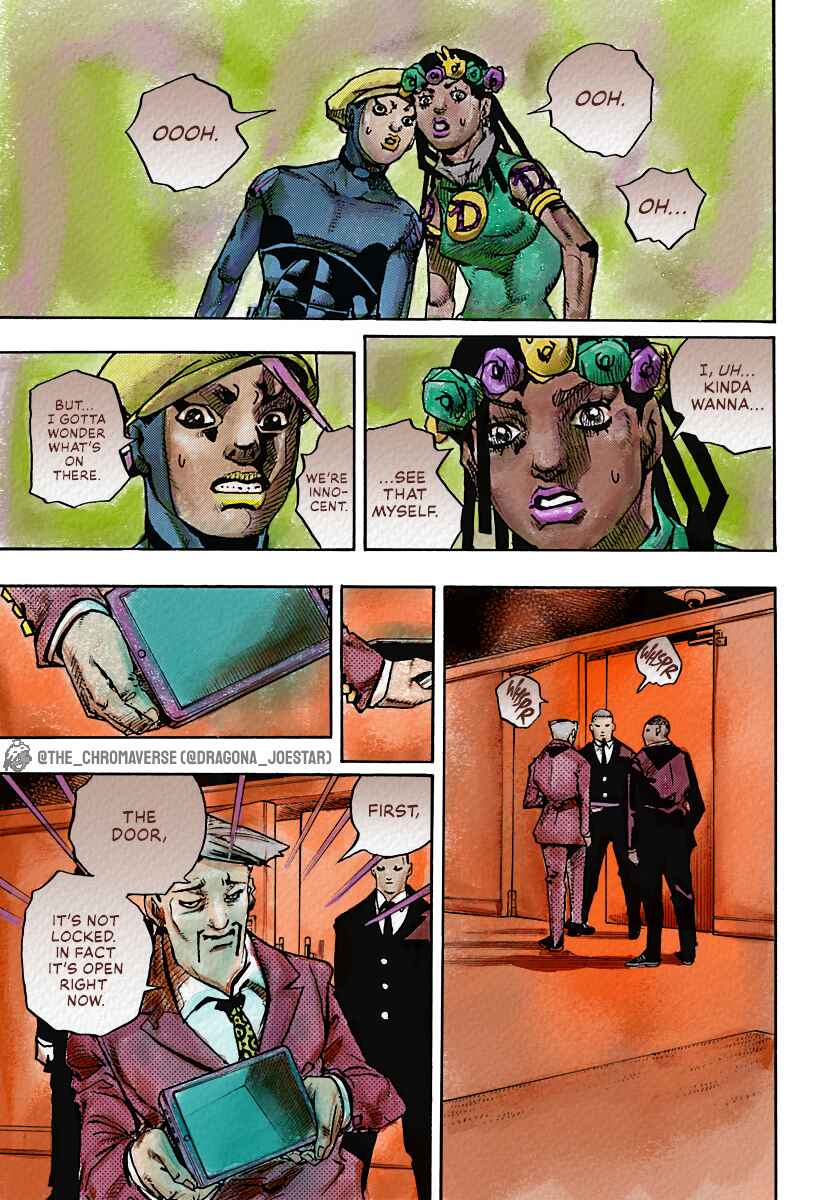Page 19 Chapter 9 JoJos Bizarre Adventure Part 9 - The JOJOLands (Fan-Colored)