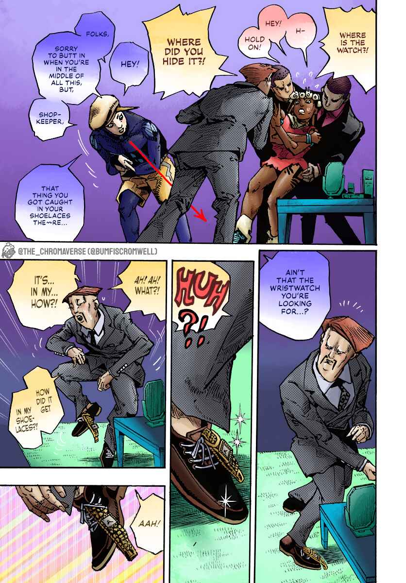 Page 29 Chapter 9 JoJos Bizarre Adventure Part 9 - The JOJOLands (Fan-Colored)