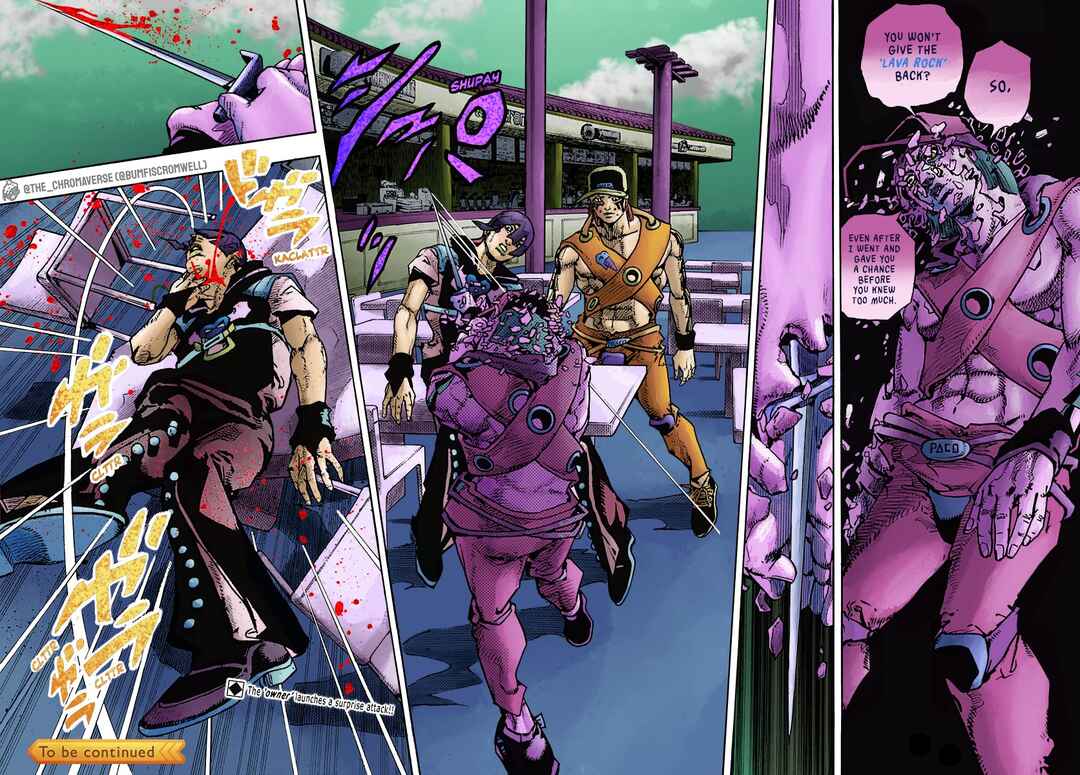 Page 40 Chapter 9 JoJos Bizarre Adventure Part 9 - The JOJOLands (Fan-Colored)