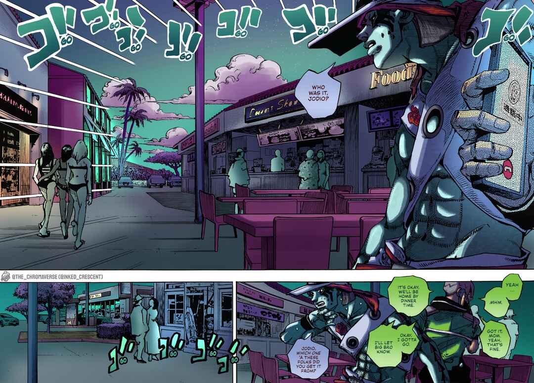 Page 5 Chapter 9 JoJos Bizarre Adventure Part 9 - The JOJOLands (Fan-Colored)