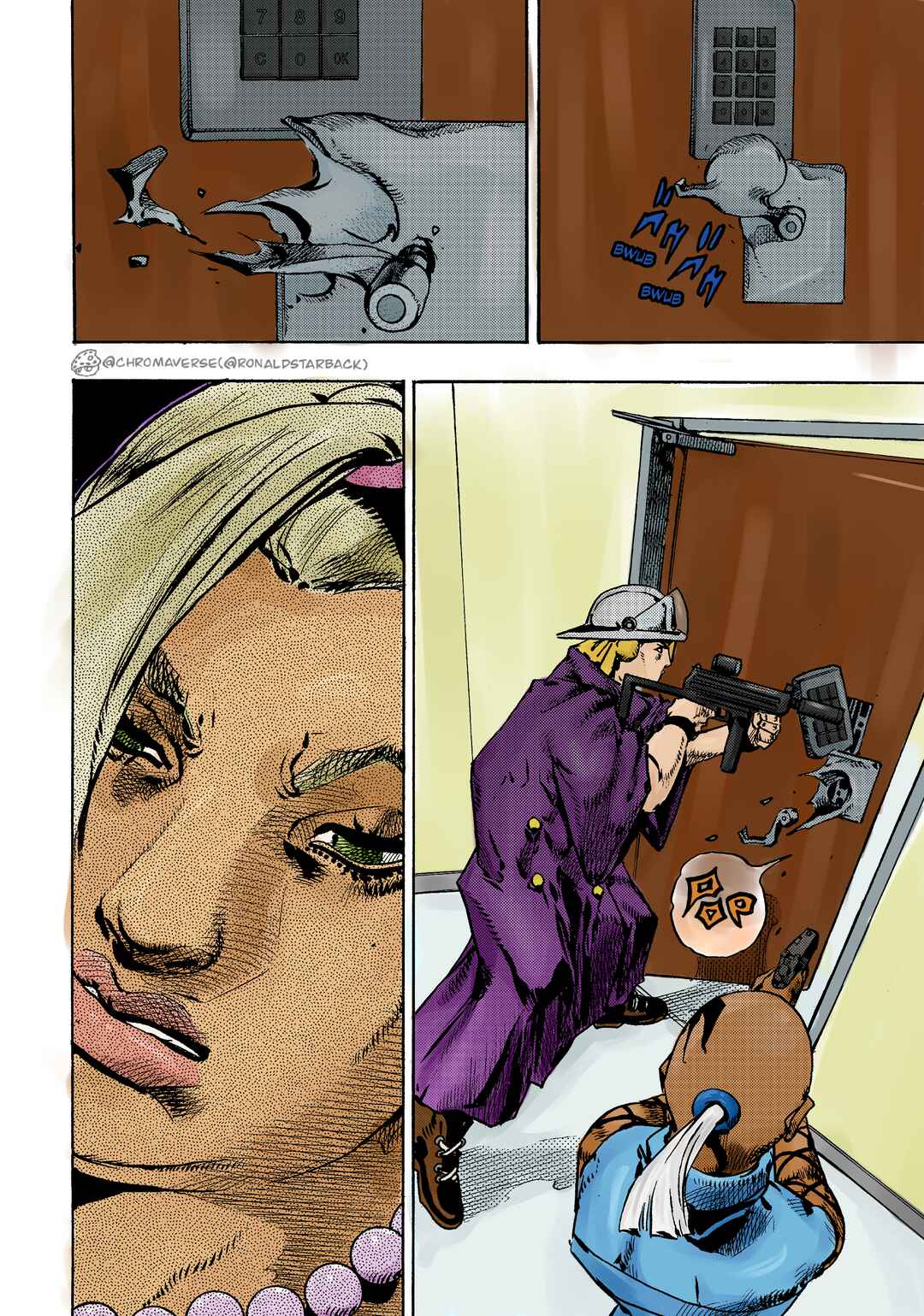 Page 13 Chapter 25 JoJos Bizarre Adventure Part 9 - The JOJOLands (Fan-Colored)