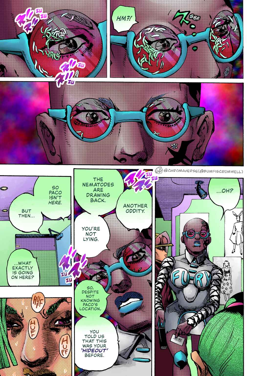 Page 18 Chapter 25 JoJos Bizarre Adventure Part 9 - The JOJOLands (Fan-Colored)