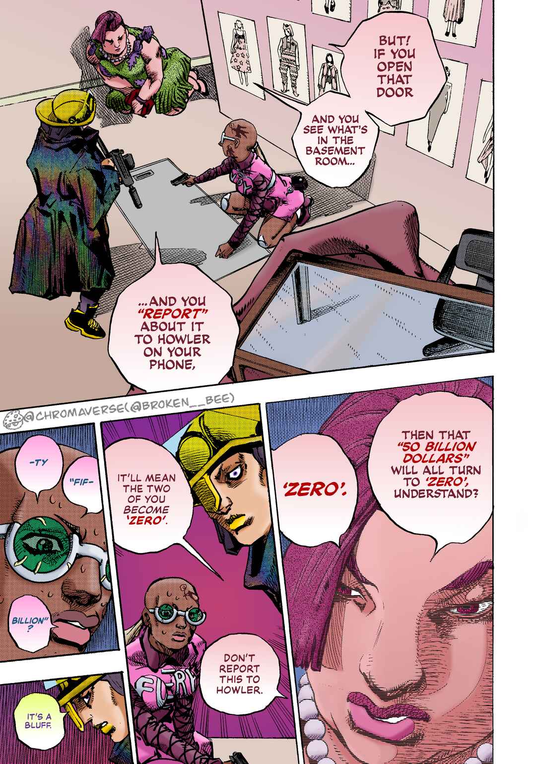 Page 25 Chapter 25 JoJos Bizarre Adventure Part 9 - The JOJOLands (Fan-Colored)