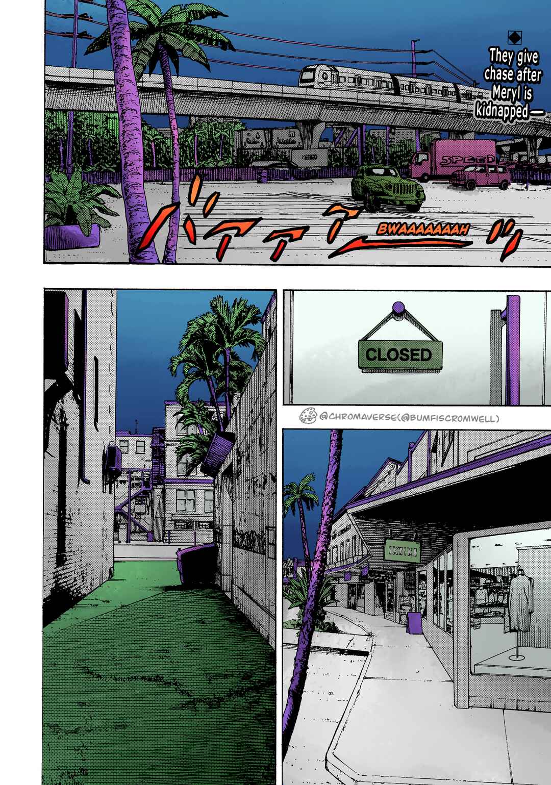 Page 3 Chapter 25 JoJos Bizarre Adventure Part 9 - The JOJOLands (Fan-Colored)