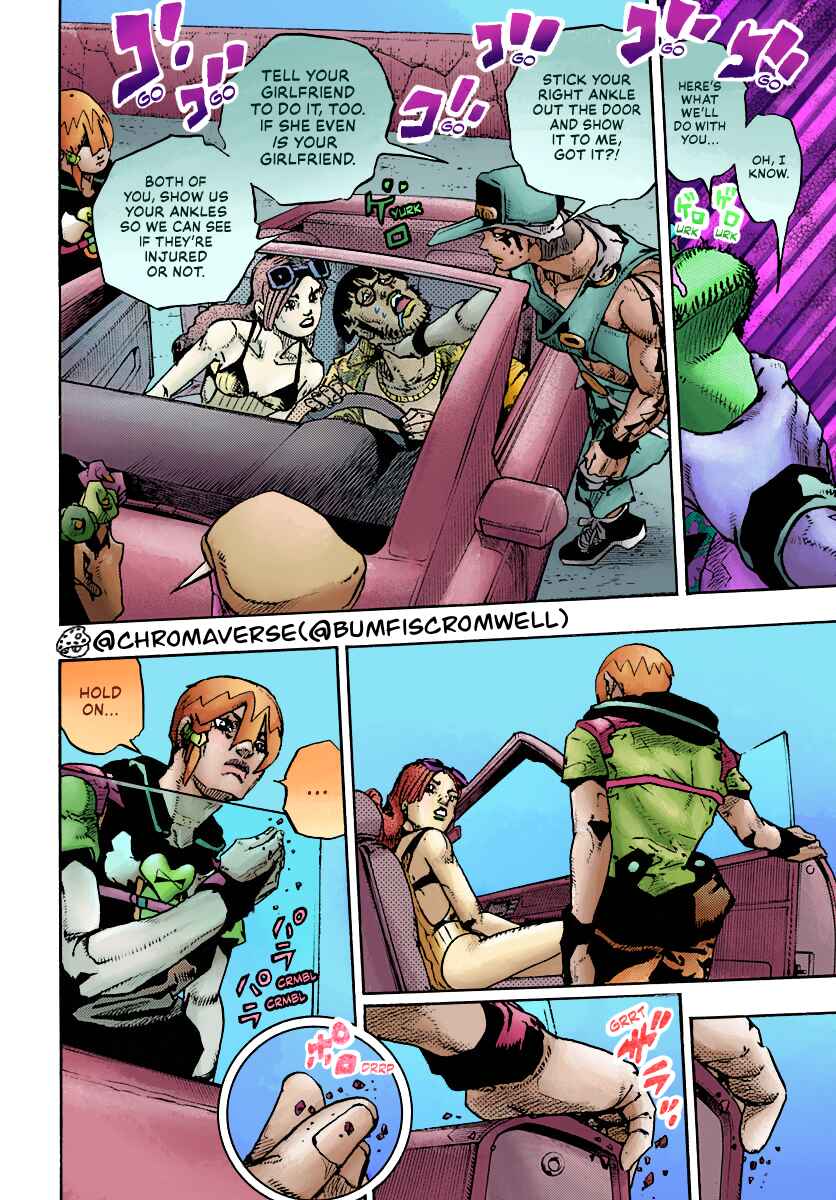 Page 13 Chapter 11 JoJos Bizarre Adventure Part 9 - The JOJOLands (Fan-Colored)