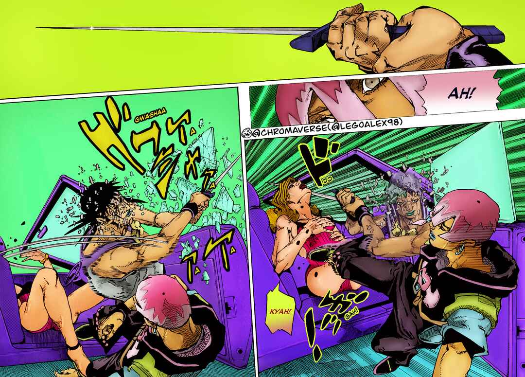 Page 15 Chapter 11 JoJos Bizarre Adventure Part 9 - The JOJOLands (Fan-Colored)