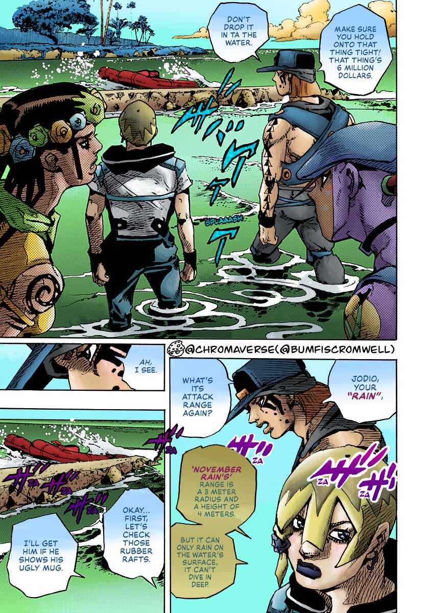 Page 25 Chapter 11 JoJos Bizarre Adventure Part 9 - The JOJOLands (Fan-Colored)
