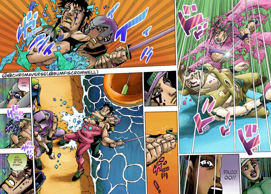 Page 29 Chapter 11 JoJos Bizarre Adventure Part 9 - The JOJOLands (Fan-Colored)