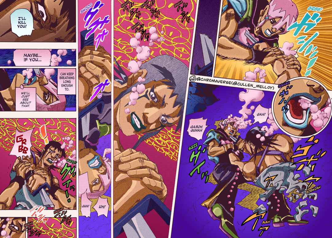 Page 34 Chapter 11 JoJos Bizarre Adventure Part 9 - The JOJOLands (Fan-Colored)