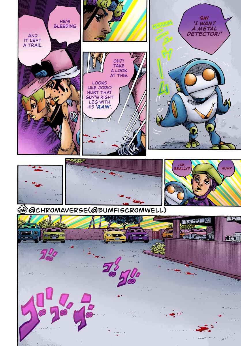 Page 8 Chapter 11 JoJos Bizarre Adventure Part 9 - The JOJOLands (Fan-Colored)
