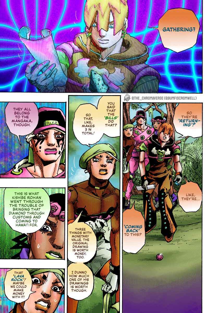 Page 10 Chapter 6 JoJos Bizarre Adventure Part 9 - The JOJOLands (Fan-Colored)