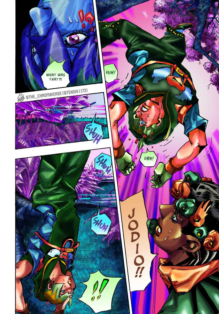 Page 15 Chapter 6 JoJos Bizarre Adventure Part 9 - The JOJOLands (Fan-Colored)