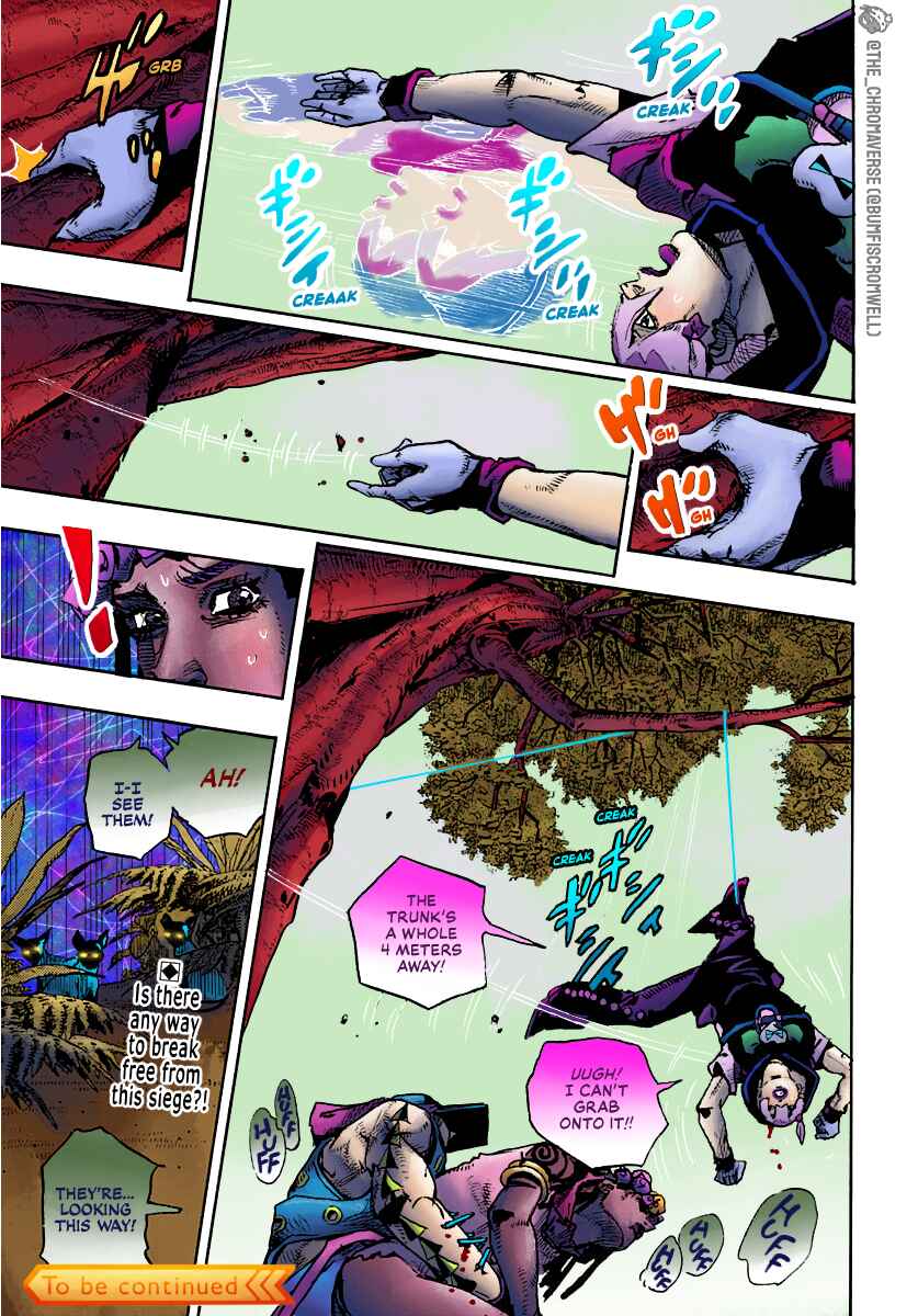 Page 28 Chapter 6 JoJos Bizarre Adventure Part 9 - The JOJOLands (Fan-Colored)