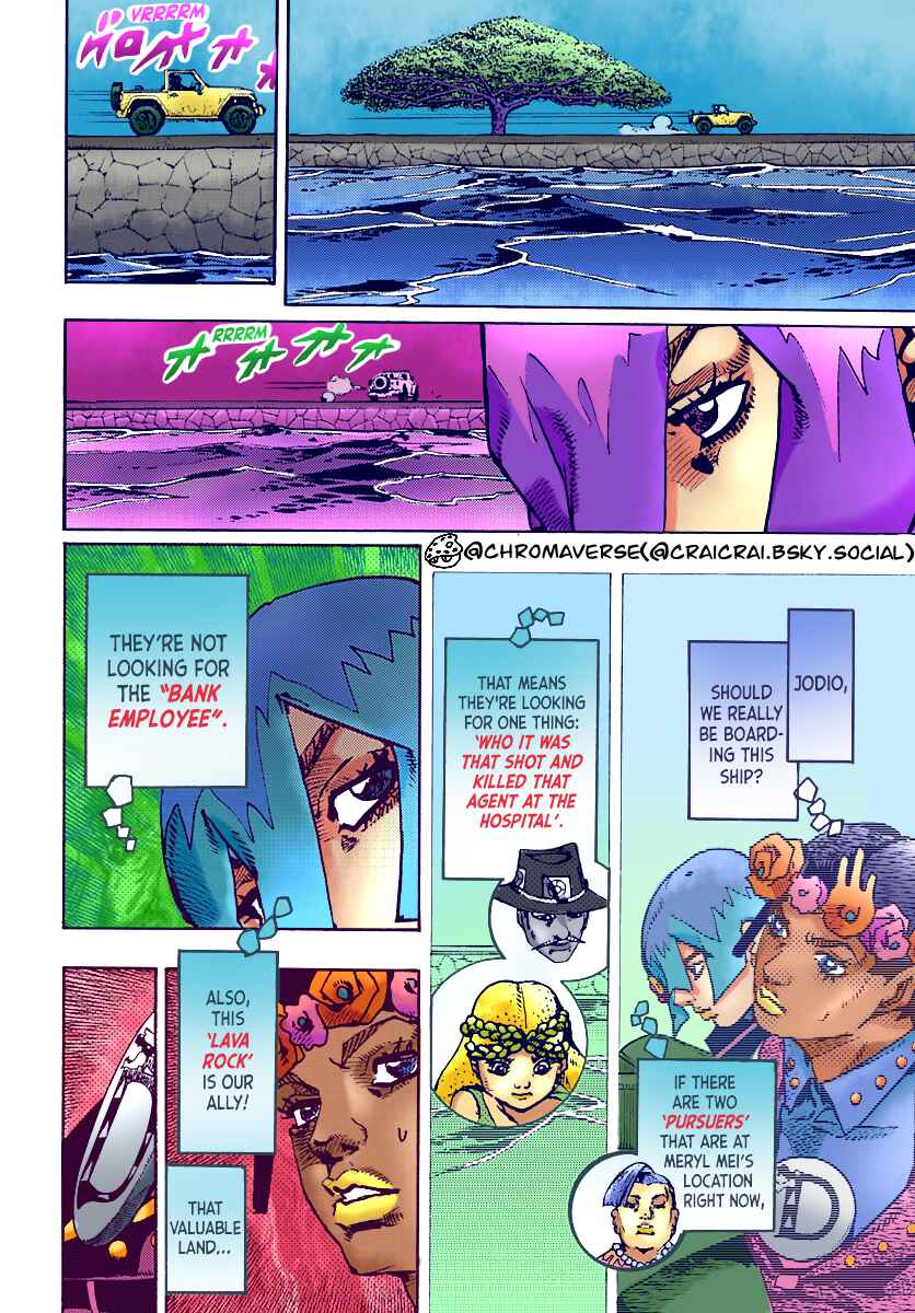 Page 16 Chapter 23 JoJos Bizarre Adventure Part 9 - The JOJOLands (Fan-Colored)
