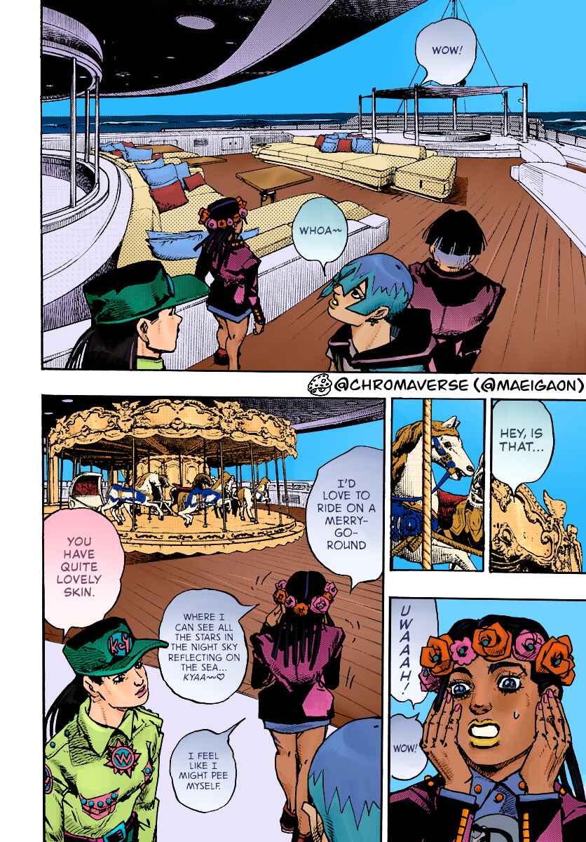 Page 19 Chapter 23 JoJos Bizarre Adventure Part 9 - The JOJOLands (Fan-Colored)