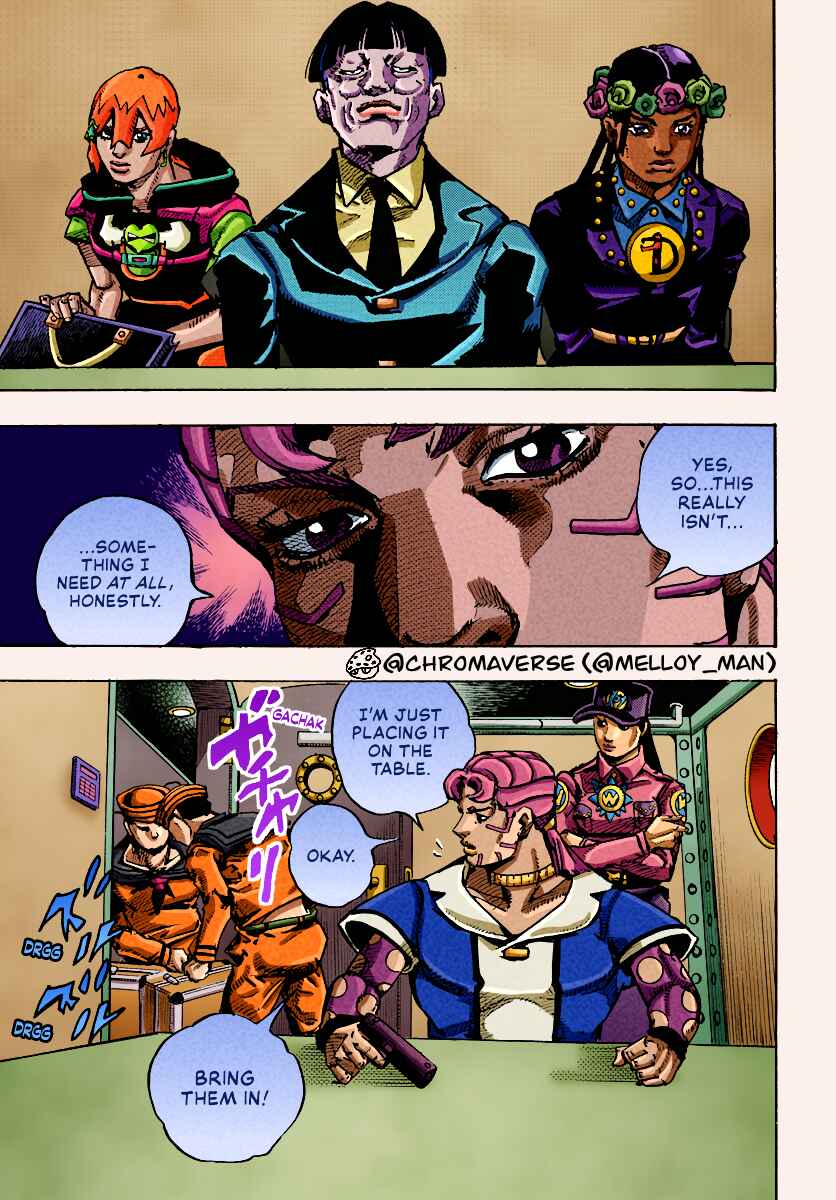 Page 24 Chapter 23 JoJos Bizarre Adventure Part 9 - The JOJOLands (Fan-Colored)