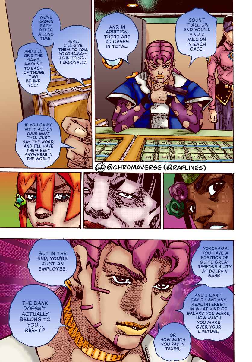 Page 26 Chapter 23 JoJos Bizarre Adventure Part 9 - The JOJOLands (Fan-Colored)