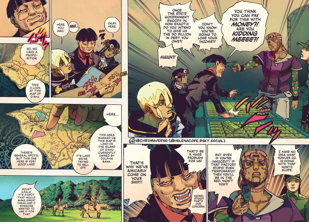 Page 31 Chapter 23 JoJos Bizarre Adventure Part 9 - The JOJOLands (Fan-Colored)