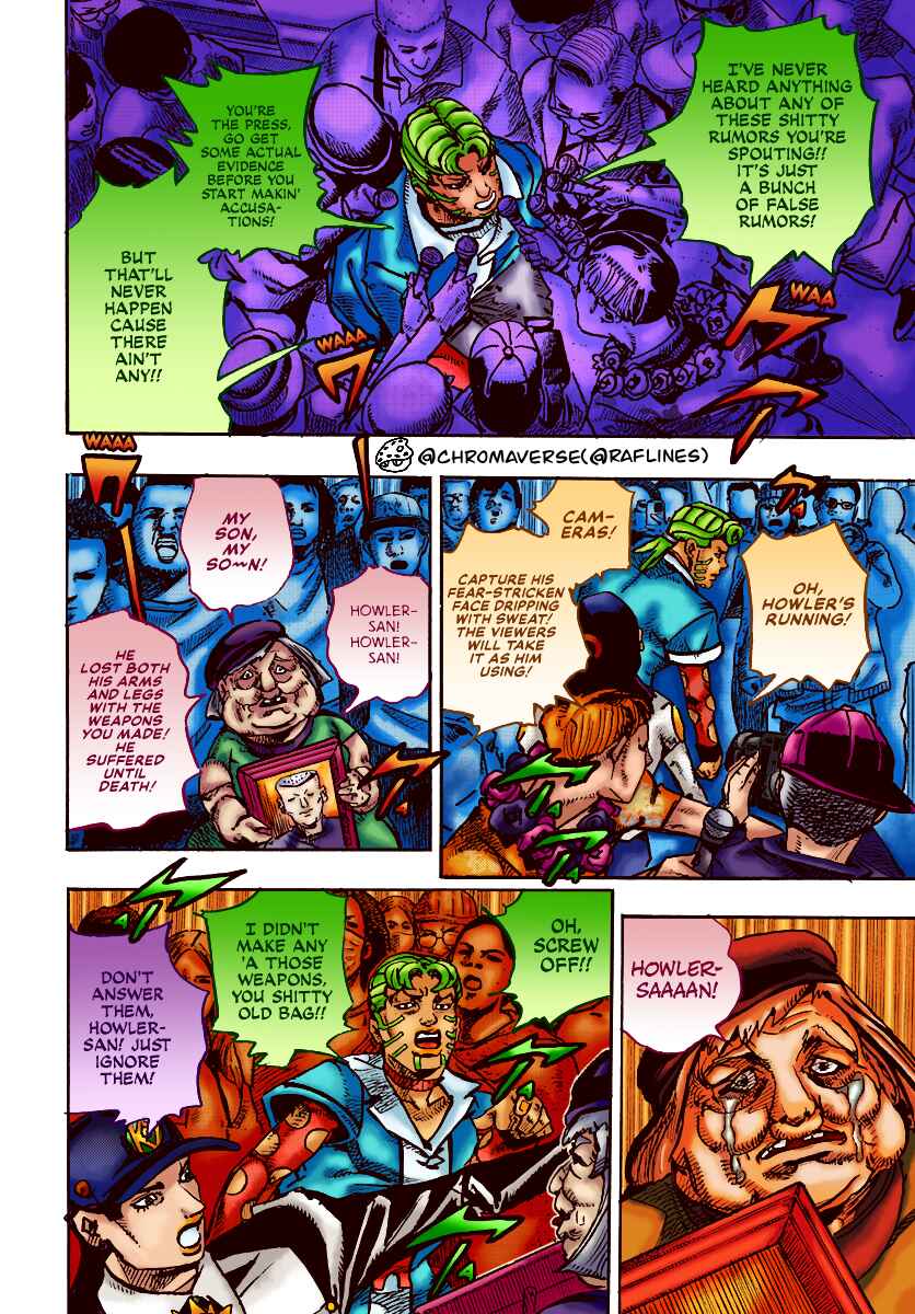 Page 25 Chapter 21 JoJos Bizarre Adventure Part 9 - The JOJOLands (Fan-Colored)